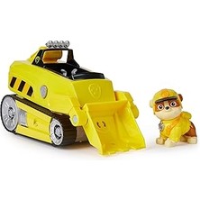 Starseven Paw Patrol Jungle Pups Rubble Figürlü Gergedan Aracı (Temel Araç), 3 Yaşından Büyük Çocuklar Için O