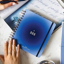 Starseven 2026 18X20 Spiralli Haftalık Kare Ajanda 12 Aylık - Aura