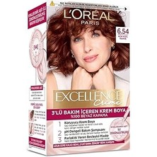 Starseven Paris Excellence Creme Saç Boyası 6.54 Kızıl Kahve