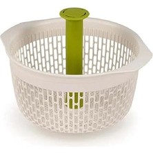 Starseven Joseph Joseph Spindola Salata Süzgeci, Lavabo Için, Beyaz/yeşil