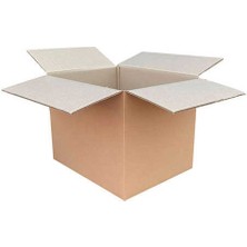 Koliciabla 2 Adet - 50x40x40 cm Çift Oluklu (Dopel) Koli - Ev Taşıma, Tencere & Eşya Kolisi