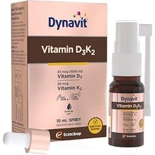 Starseven Dynavit D3K2 10 ml Sprey - Kas &amp; Kemik &amp; – 1000IU D3 &amp; 20MCG Vita