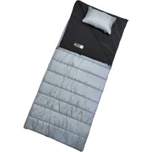 Özbience Yastıklı Uyku Tulumu Hafif ve Konforlu Gri Renkli 350 Gr Soğuk Havalara Uygun Kullanım