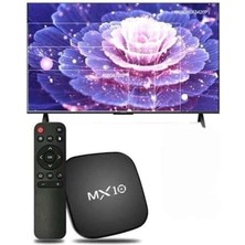 Esranın Dünyası 2.4g Wifi Tv Box Medya Oynatıcı Tv Uyumlu Mx Box Kutusu Android Tv RSKRG34-ESRDNS