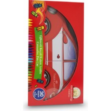 Faber Castell Eğlenceli 30 Keçeli Kalem Araba (Kumbara Özellikli)