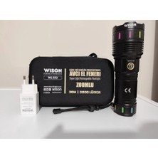 LTG Nova Wıson Wison WS-550 30W 3000 Lümen Zoomlu Profosyonel El Feneri
