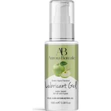 Aurora Boreale Yeşil Elma Aromalı Kayganlaştırıcı Jel 100ML