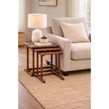 Fami Home | Hira 3’lü Iç Içe Modern Zigon Sehpa