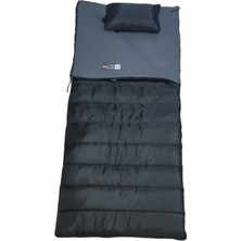 Özbience Yüksek Kalite Tim Askeri-18 350G Gri Polarlı Yastıklı Uyku Tulumu