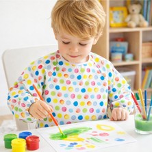 Fiyper Boyama ve Aktivite Önlüğü M Beden 3-6 Yaş %100 Sıvı Geçirmez