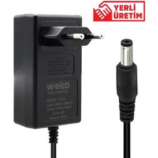 LTG Nova Weko 7.8 Volt - 1 Amper Priz Tip Adaptör 5.5*2.5 Uç