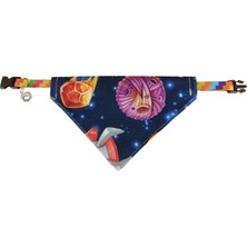 LTG Nova Uzay Desenli Fular Tasması 25-30 cm