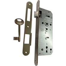 LTG Nova Kale Oval 151 R 40 mm Nikel Oda Kapı Kilidi