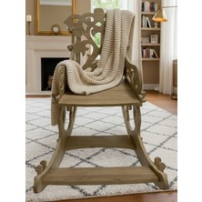 Ahşap Teslim Sallanan Sandalye | Sallanır Kitap, Tv Koltuğu -Dinlenme Sandalyesi ( 18MM Mdf )