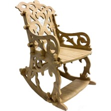 Ahşap Teslim Sallanan Sandalye | Sallanır Kitap, Tv Koltuğu -Dinlenme Sandalyesi ( Yetişkinler Için )