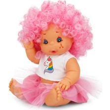 Popüler Sepet Afro Kıvırcık Renkli Saçlı Bebek