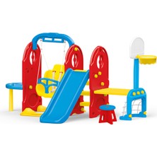 Özbience Çocuklar Için Eğlenceli 7'li Oyun Parkı Seti, Renkli ve Güvenli Alternatif