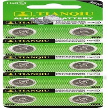 LTG Nova Buton Pil - Saat Lazer Hesap Makinesi Pili 10LU Paket AG10 - LR1130H - 389A -1.55V