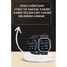 LTG Nova Akıllı Saat Sesli Görüşme Titreşimli Gps Bağlantısı Müzik Sosyal Medya Bildirimleri