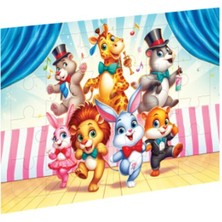 Mabelme Store Karnaval Ahşap Puzzle