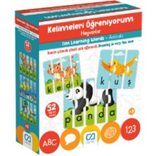 Mabelme Store Kelimeleri Öğreniyorum Hayvanlar