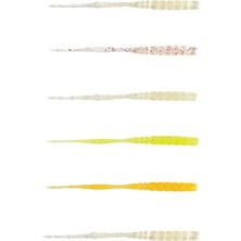 Mustad Straight Tail 76MM 12 Adet Lrf Silikon Yem