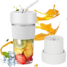 Kevega Mini Smoothie Blender 350 ml – Taşınabilir Meyve Sıkacağı & Smoothie Makinesi