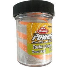 Berkley Power Bait Turbo Dough Glow-Org-White