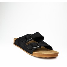 Look Life S963-20 Siyah Büyük Numara Erkek Terlik