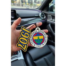 (2'li Set) Fenerbahçe Dikiz Ayna Süsü, Hediyelik Fenerbahçe Seti, Hediyelik 1907 Dikiz Ayna Süsü