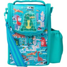 Smiggle Adventurous Junior Askılı Beslenme Çantası – Yeşil
