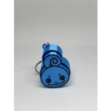 3Dify Squirtle Click Anahtarlık – Pokemon Figürlü Eğlenceli Anahtarlık – 3D Baskı