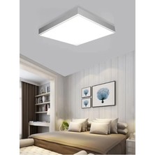 Gökyüzü Panel 60X60 LED Panel, Sıva Üstü, 60 Watt, LED Armatür, Kendinden Kasalı, 6400 K, Beyaz Işık, Tavana Model