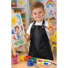 Çocuk Faliyet Önlüğü( Yemek-Boyama) Suni Deri