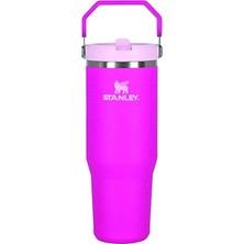 Stanley The Iceflow Flip Straw Pipetli Termos Violet Blossom 0.89 Litre