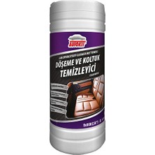 Autokit Döşeme ve Koltuk Temizleyici Islak Havlu Plastik Kutu 50'li