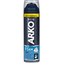 4 Adet Arko Tıraş Köpüğü Cool 200 ml