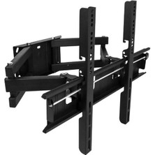  75" çift kollu hareketli lcd led tv askı ile uyumlu