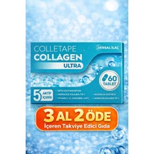 Collagen Ultra 60 Tablet  ( 3 Al  2 Öde  ) Avantaj Paketi