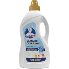 4 Adet Highgenic Sıvı Çamaşır Deterjanı Beyazlar 3000 ml