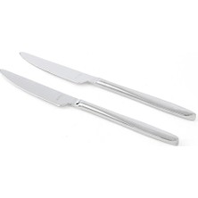 2 Adet Ar Yıldız Elegant Vakumlu Yemek Bıçağı 2'li