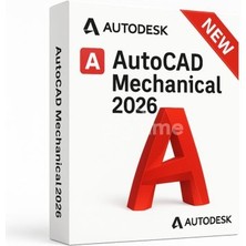 Autodesk Autocad Mechanical 2026 -3 Yıl Full Sürüm