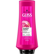 4 Adet Gliss Saç Kremi 360 ml Supreme Length