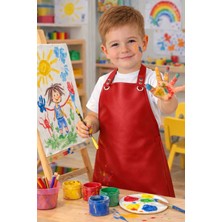 Çocuk Faliyet Önlüğü( Yemek-Boyama) Suni Deri
