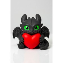 Brownie Dişsiz Figürü (7cm) - Ejderhanı Nasıl Eğitirsin? - Marshmallow & Brownie Serisi