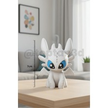 Kartopu Light Fury Figürü (7cm) - Ejderhanı Nasıl Eğitirsin? - Kartopu & Gölge Serisi