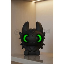 Puding Dişsiz Mini Figür (5cm) - Ejderhanı Nasıl Eğitirsin? - Sütlaç & Puding Serisi