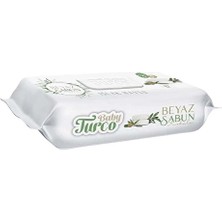 3 Adet Baby Turco Sabun Kokulu Islak Havlu 90'lı