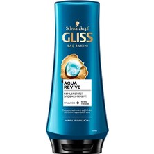 Gliss Nemlendirici Saç Kremi 360 ml Aqua Revive Hyaluronik Asit İçeren Vegan Formül