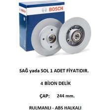 Arka Fren Diski Crossland x C3 Aircross 2 C3 3 C4 2 Cactus 208 1 2008 Ds 3 1623835180 0986479F74 Bosch